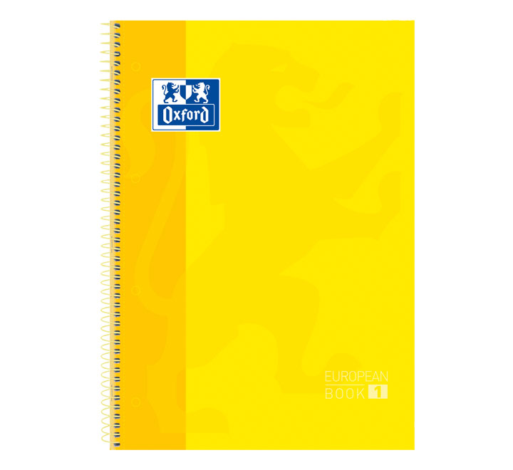 LIBRETA WRITE&ERASE A4 80H 90GR CUADROS 5X5 OXFORD EUROPEAN AMARILLO 