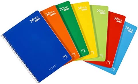 LIBRETA XTRA PLUS 80H CUADRICULA 4X4 