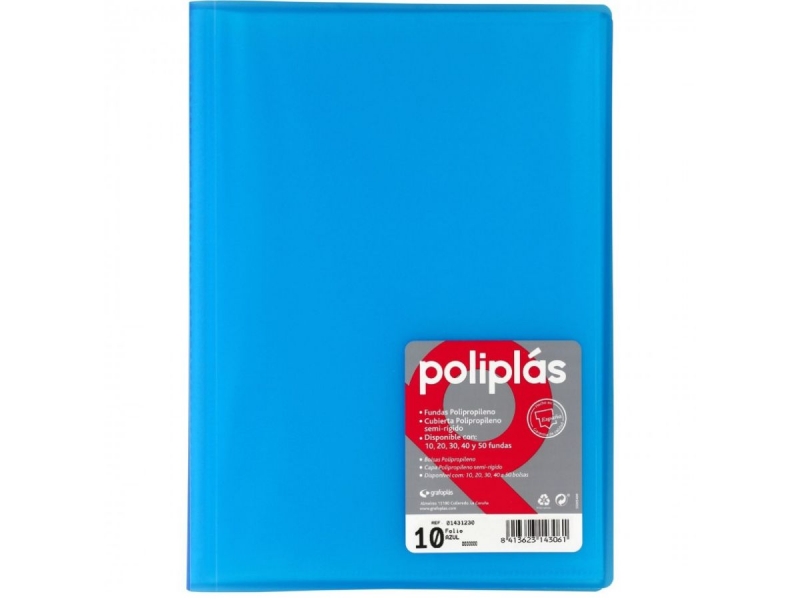 POLIPLAS FUNDAS PLASTICAS A4