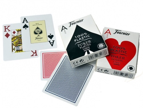 Naipes Póker de Plástico con Índices Jumbo Nº 2800