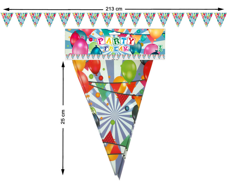 BANDERINES DE COLORS 213CM