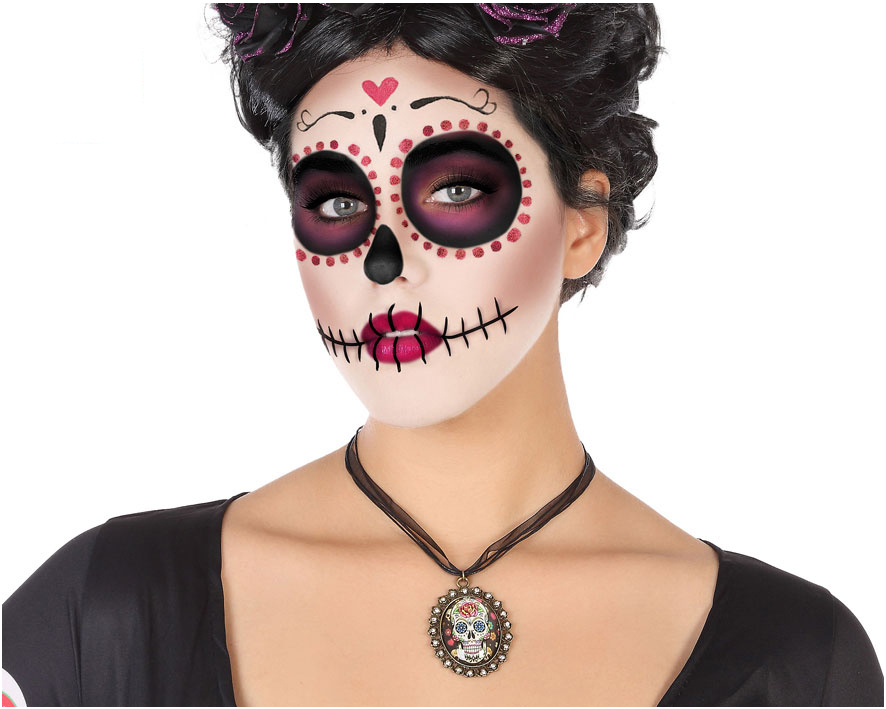 COLLAR CALAVERA MEXICANA