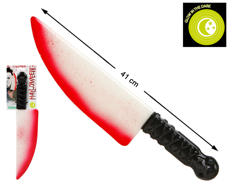 CUCHILLO 41X10 CM GLOW IN THE DARK