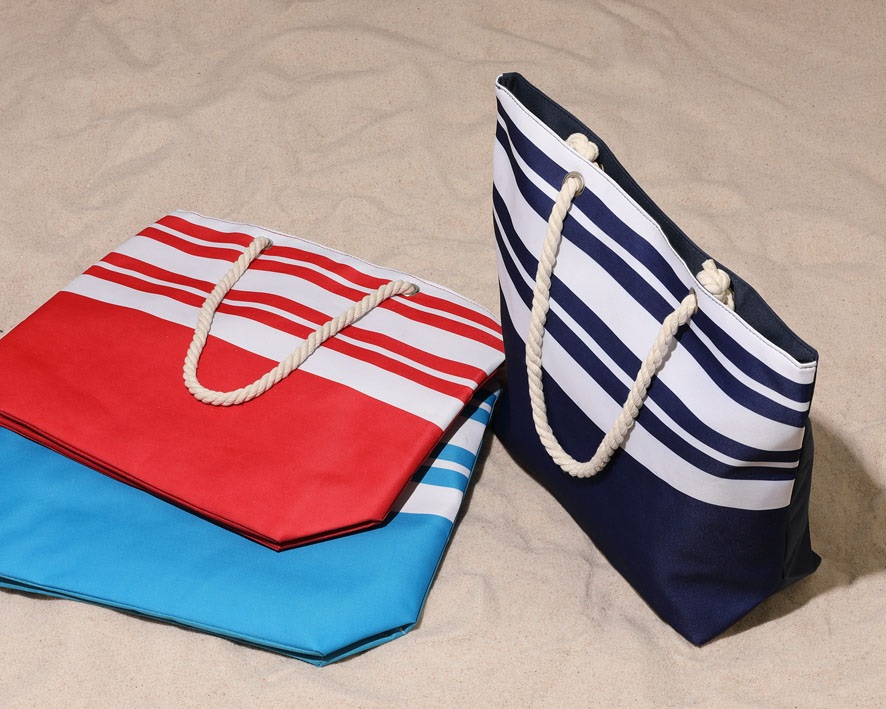 BOLSO PLAYA 44x37x11cm SURTIDO