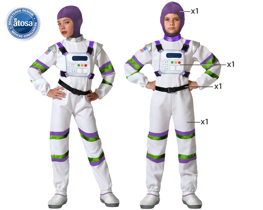 DISFRAZ TRAJE ESPACIAL INFANTIL