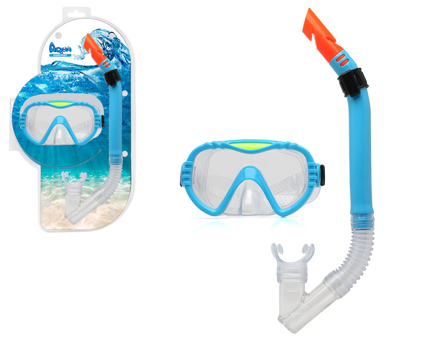 GAFAS BUCEO 20x17x4cm AZUL ADULTO