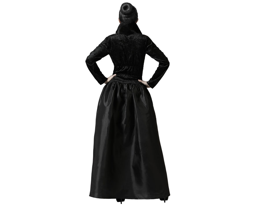 DISFRAZ VAMPIRESA ELEGANTE NEGRO MUJER ADULTO 