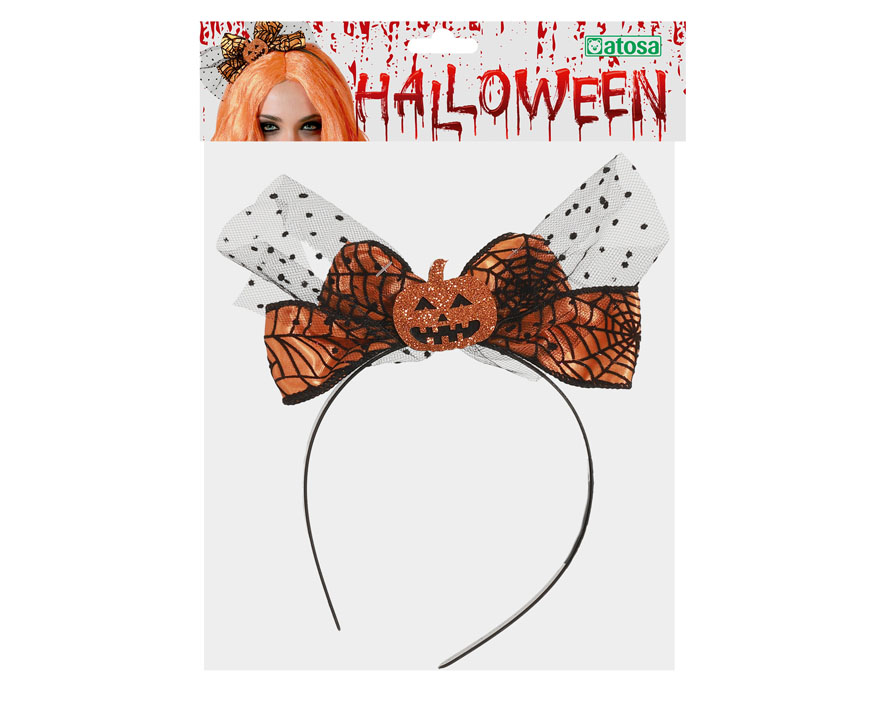 DIADEMA HALLOWEEN CALABAZA 