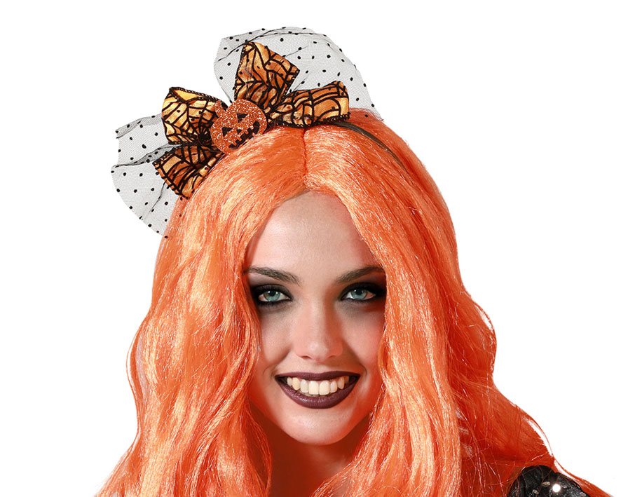 DIADEMA HALLOWEEN CALABAZA