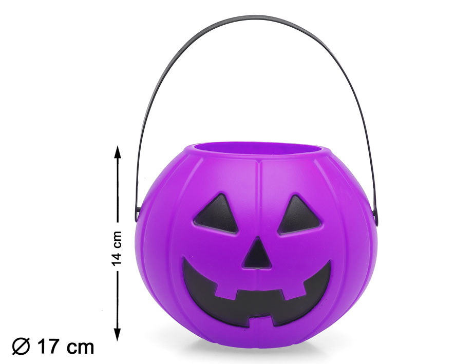 CALABAZA 14 X 17 CM MORADO