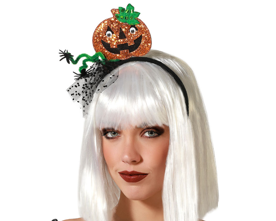 DIADEMA HALLOWEEN CALABAZA