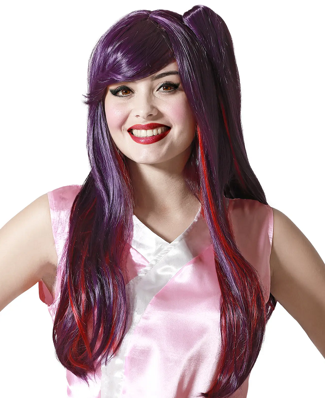 PELUCA MANGA MORADO/ROJO 200 GR