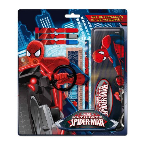 Set papeleria Spiderman