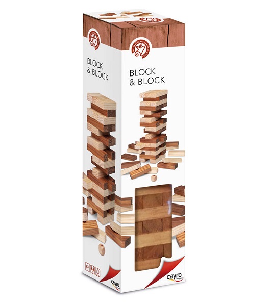 BLOCK & BLOCK DOS COLORES (MADERA FSC)