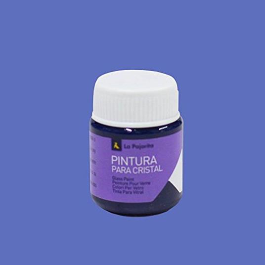 PINTURA PARA CRISTAL 25ML LA PAJARITA AZUL 