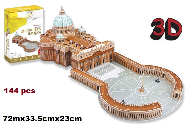 3D PUZZLE BASILICA DE SAN PEDRO