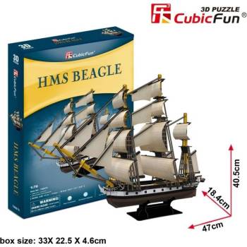 CUBIC FUN 3D PUZZLE HMS BEAGLE