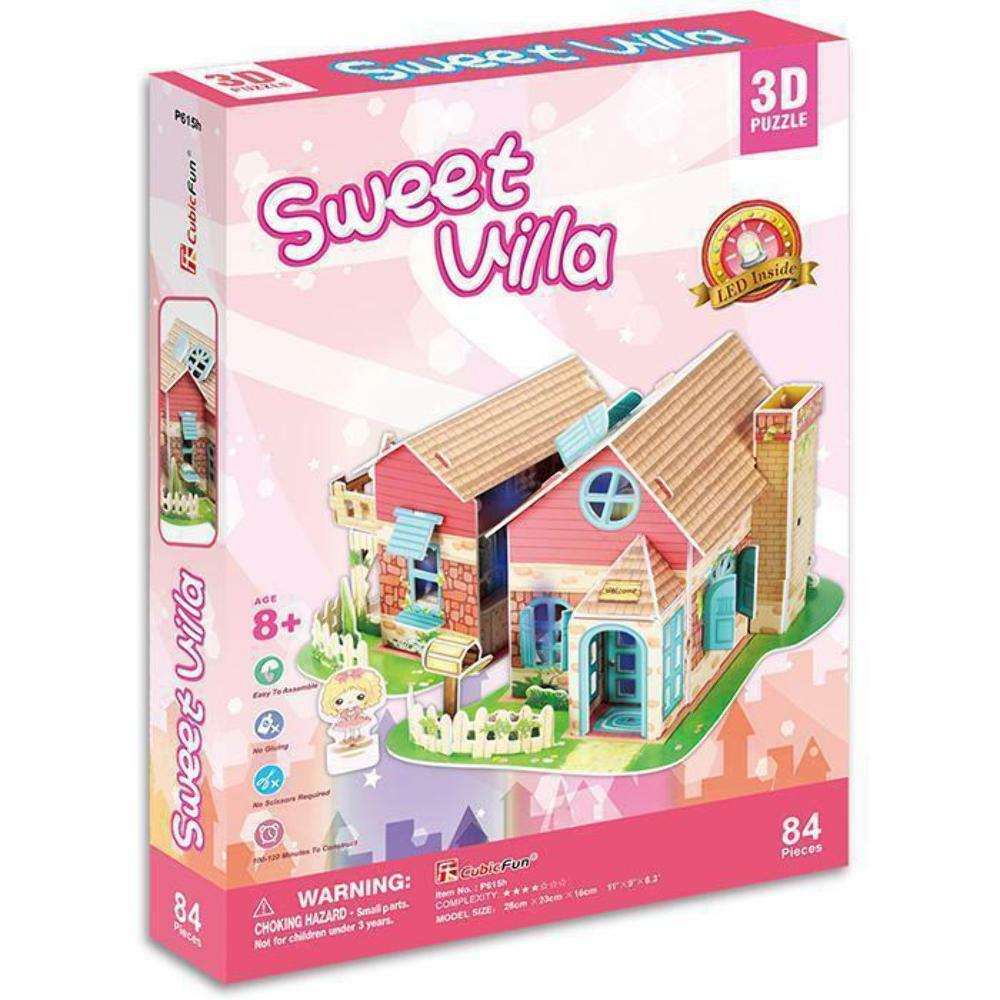 Puzzle Sweet Villa LED 3D 