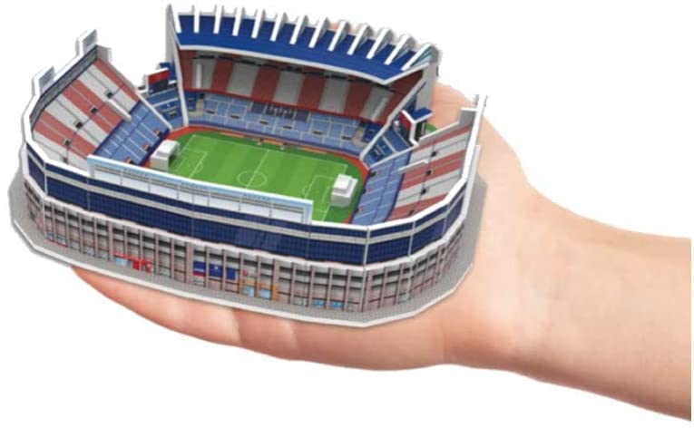 Puzzle 3D Atlético de Madrid Recuerdo Estadio Vicente Calderón Juguete Educativo 