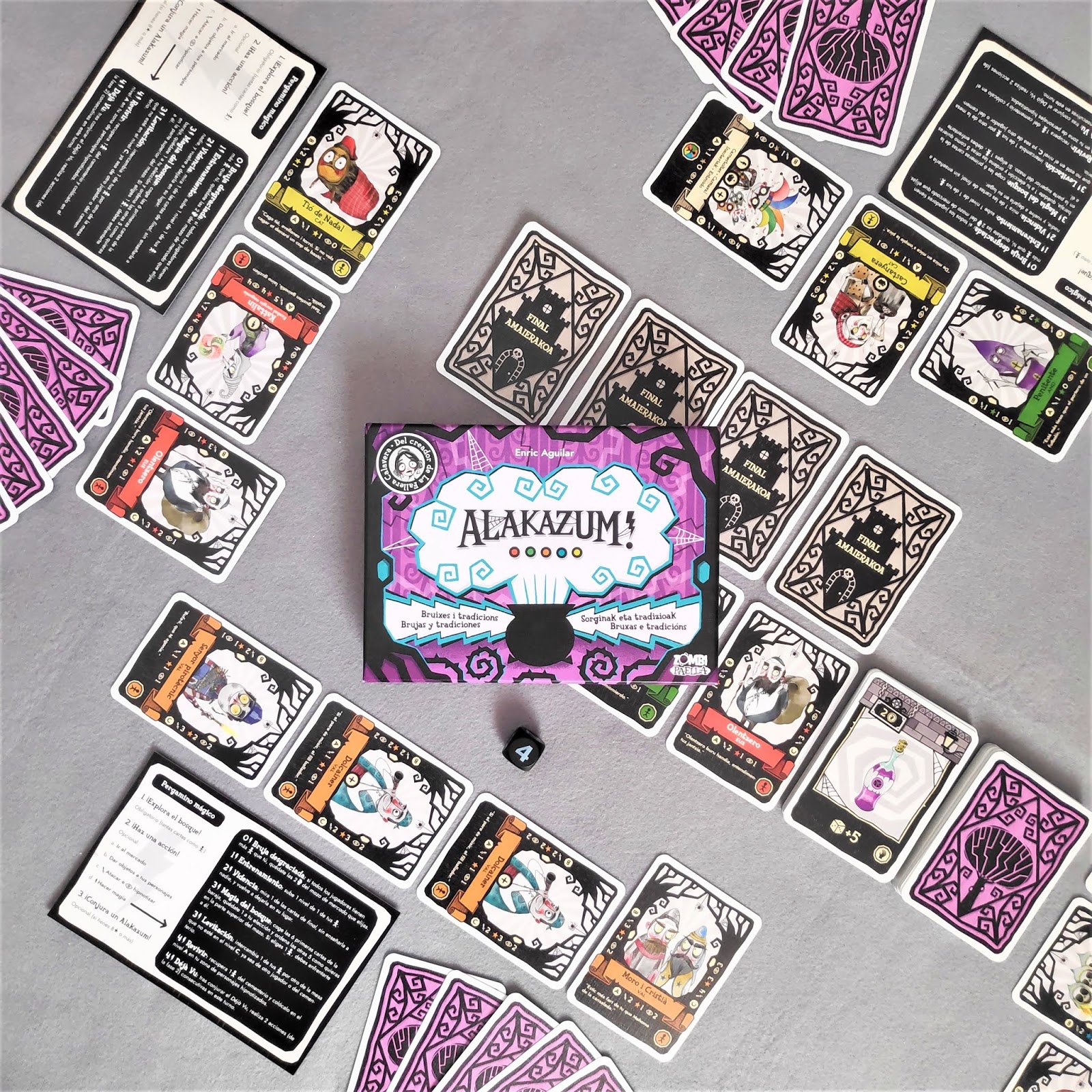 ALAKAZUM! JUEGO DE CARTAS 