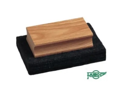 BORRADOR PARA PIZARRA FIELTRO 8x12cm EMPUÑADURA MADERA - FAIBO