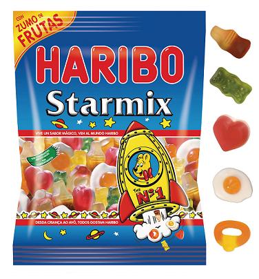 Gominolas haribo starmix bolsa 90 g.
