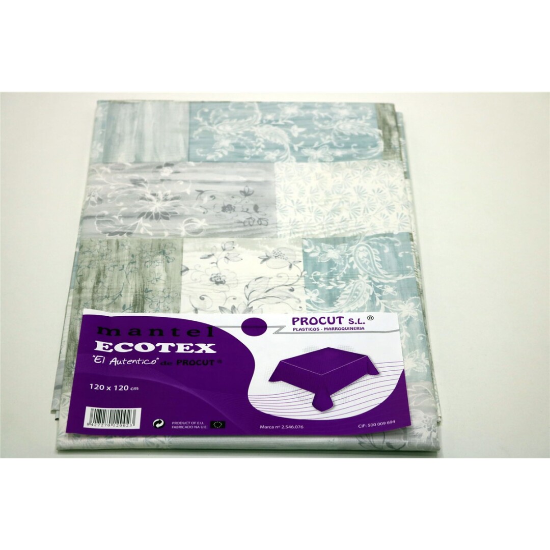 MANTEL ECOTEX CUADRADO 120x120cm