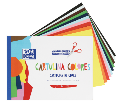 PACK 10 CARTULINA COLORES 