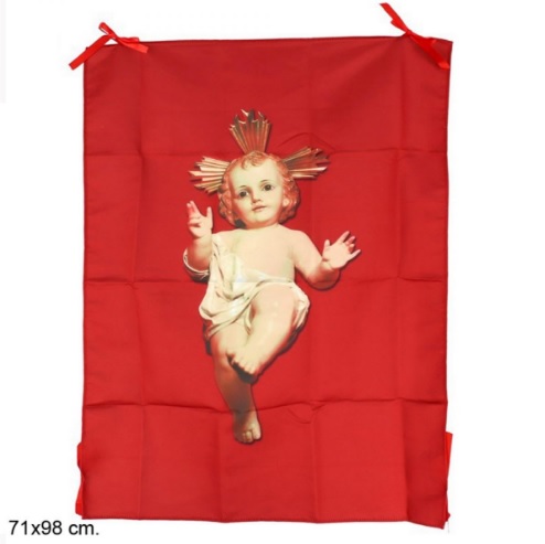ESTANDARTE NIÑO JESUS 71X98 CM.