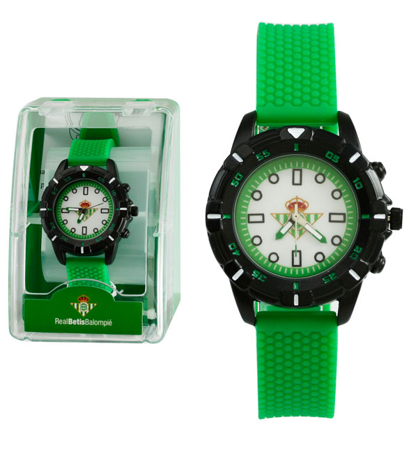 Reloj pulsera cadete Real Betis.