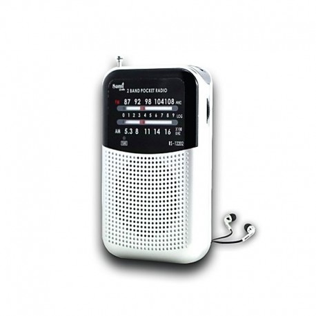 Radio Portátil con Auriculares SAMI RS12202