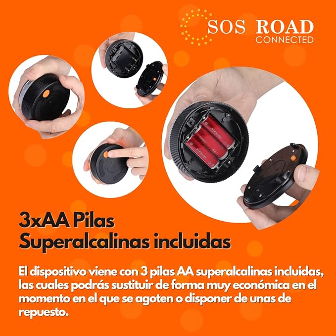 LUZ Y BALIZA DE EMERGENCIA GEOLOCALIZABLE 