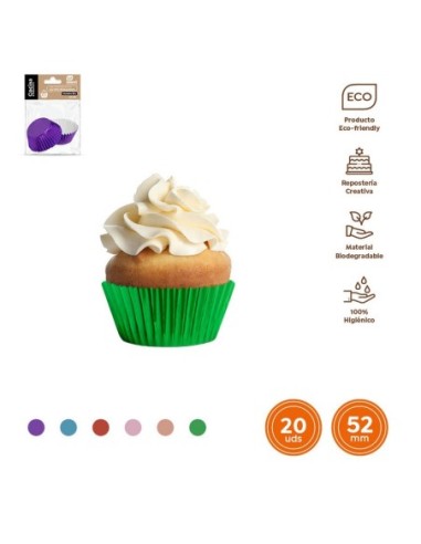 MOLDE MAGDALENA EXTRAG METALIZADO COLOR SURT. 5.2x3cm 20u