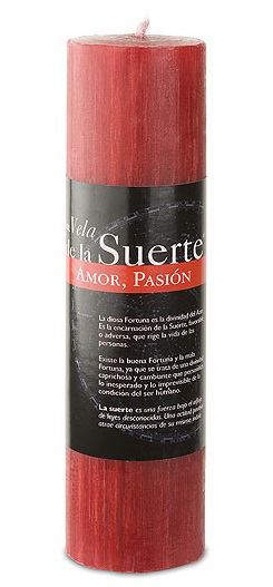 VELA DE LA SUERTE PERFUMADA 