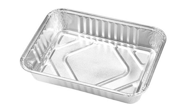 BANDEJA RECTANGULAR x 4 ALUMINO 187x134x33mm 