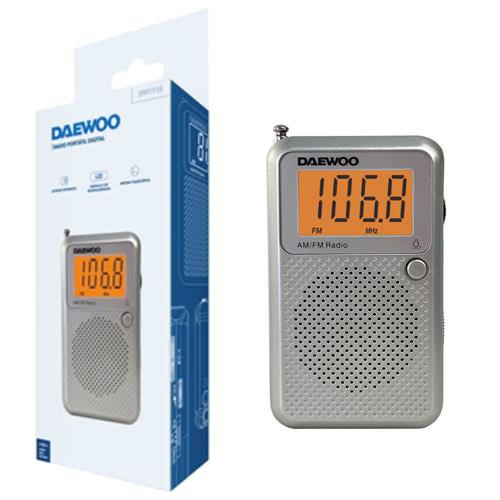 RADIO PORTATIL DIGITAL DAEWOO DW1115