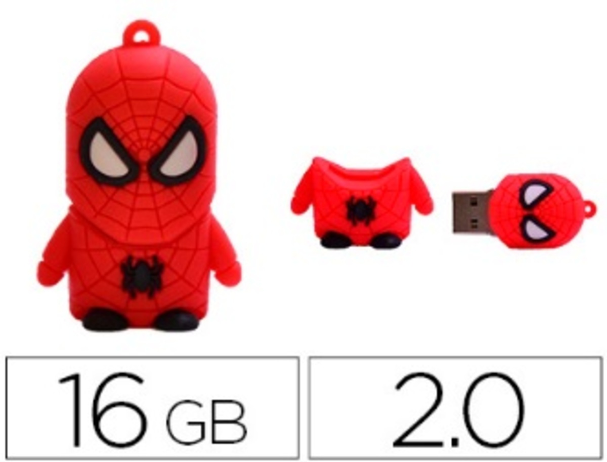 MEMORIA USB 16 GB SUPER SPIDER