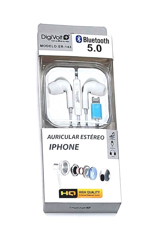 AURICULAR ESTEREO CON MICROFONO 1.2M 