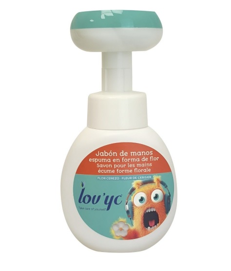 JABON DE MANOS ESPUMA C/FRAGANCIA FLOR DE CEREZO 300ML