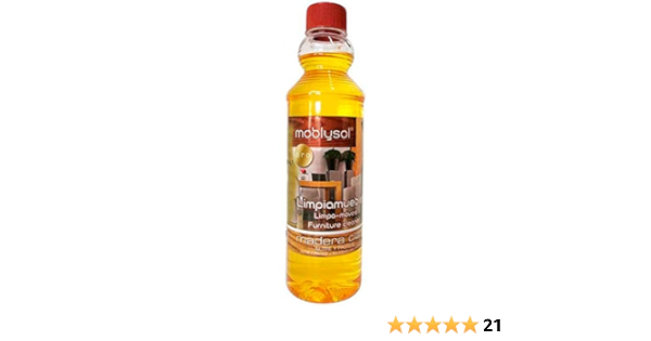 MOBLISOL LIMPIA MUEBLES RECAMBIO 500ML MADERA CLARA ORO 