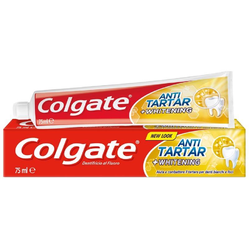 COLGATE ANTISARRO + BLANQUEADOR 75 ML. 