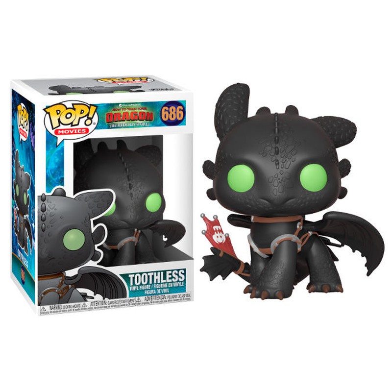 FUNKO POP! TOOTHLESS 686 - COMO ENTRENAR A UN DRAGON 