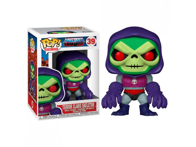 Terror Claws Skeletor Pop Vinyl Figure #39 - Masters Of The Universe Collectible With Protector