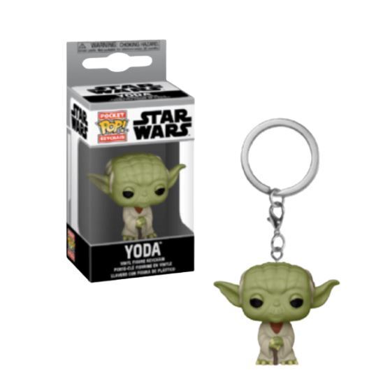 Star Wars - ¡Pop! Bolsillo - Llavero Yoda 