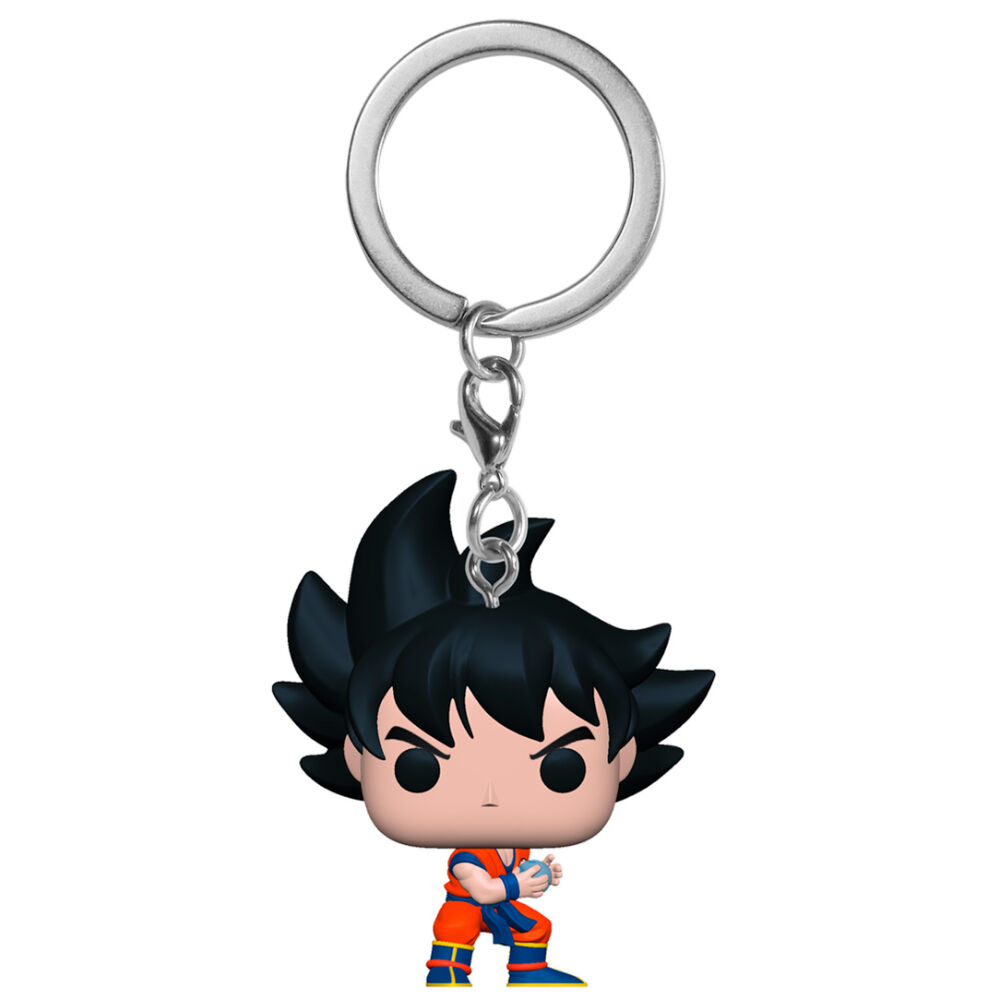 LLAVERO POCKET POP DRAGON BALL Z GOKU WITH KAMEHAMEHA 