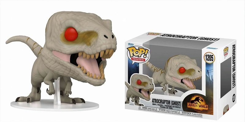 FUNKO POP! ATROCIRAPTOR (GHOST) 1205 - JURASSIC WORLD