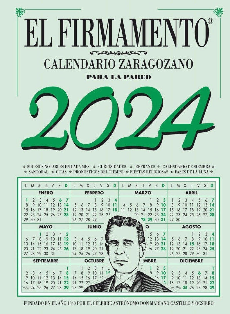 CALENDARIO ZARAGOZANO DE PARED 2024