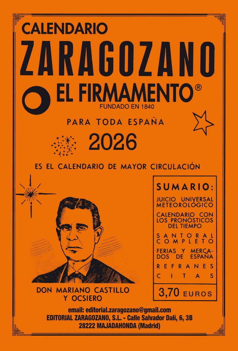 CALENDARIO ZARAGOZANO 2026