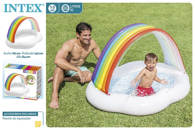 Piscina Para Bebes Modelo Arco Iris