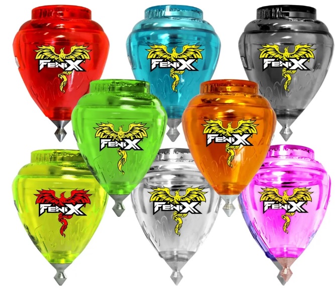 TROMPO Spinner Peonza TURBO FENIX - colores surticos